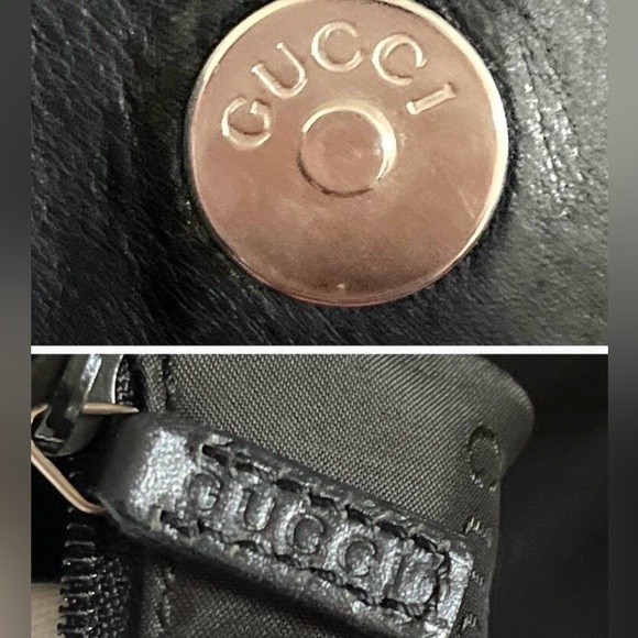 🔥 GUCCI Crossbody 🔥Bamboo 🔥Nylon 2 way cross body bag. 🔥 - Picture 10 of 11